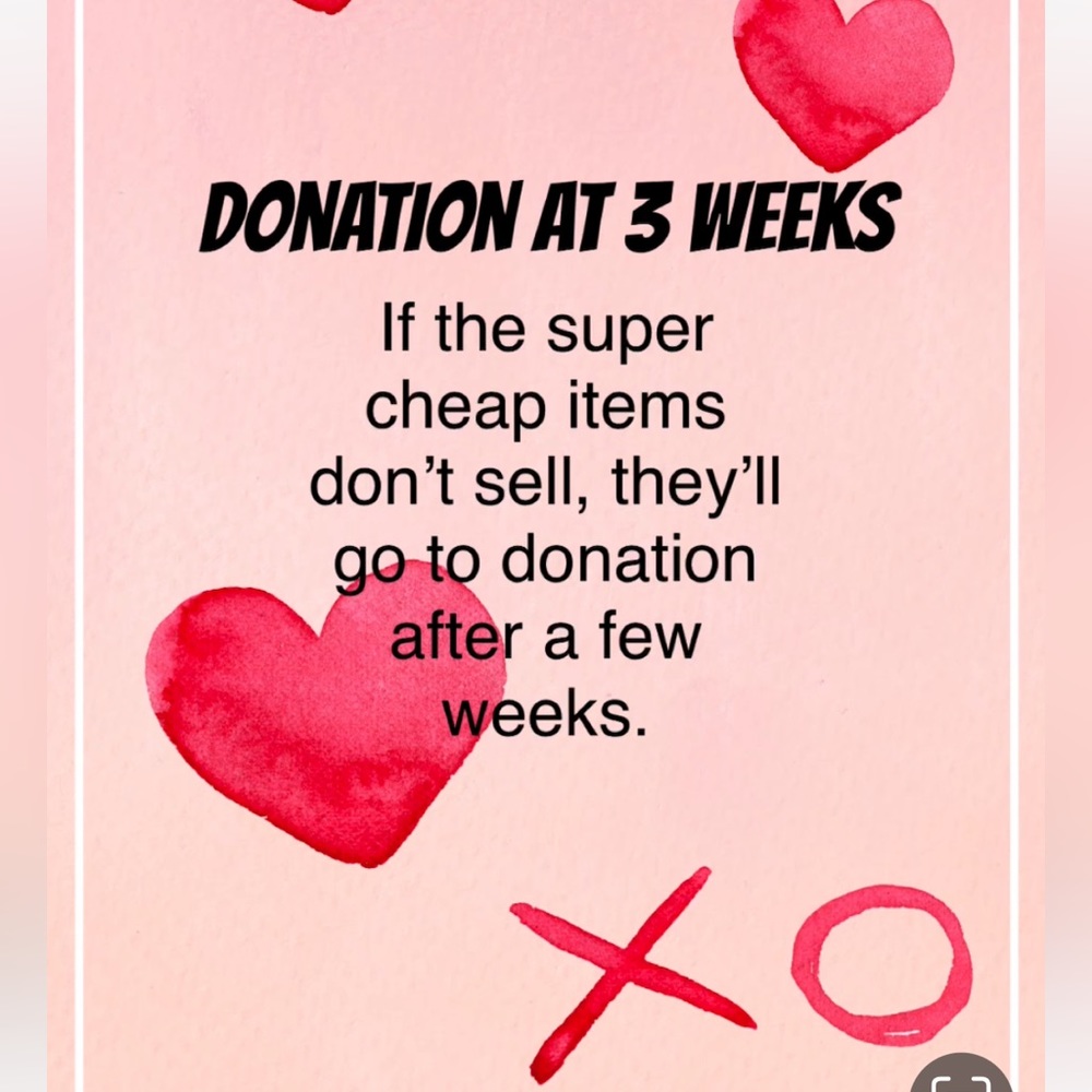 Donation after 3 weeks - buy now!